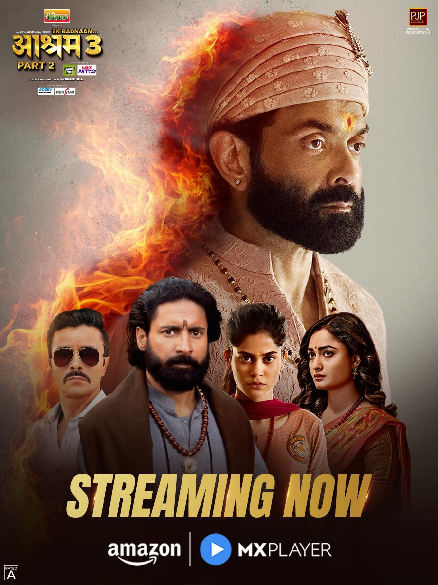 Aashram (Season 3) WEB-DL [Hindi DD2.0] 1080p 720p & 480p [x264/10Bit-HEVC] HD | [MX Series] [PART-2 Added]