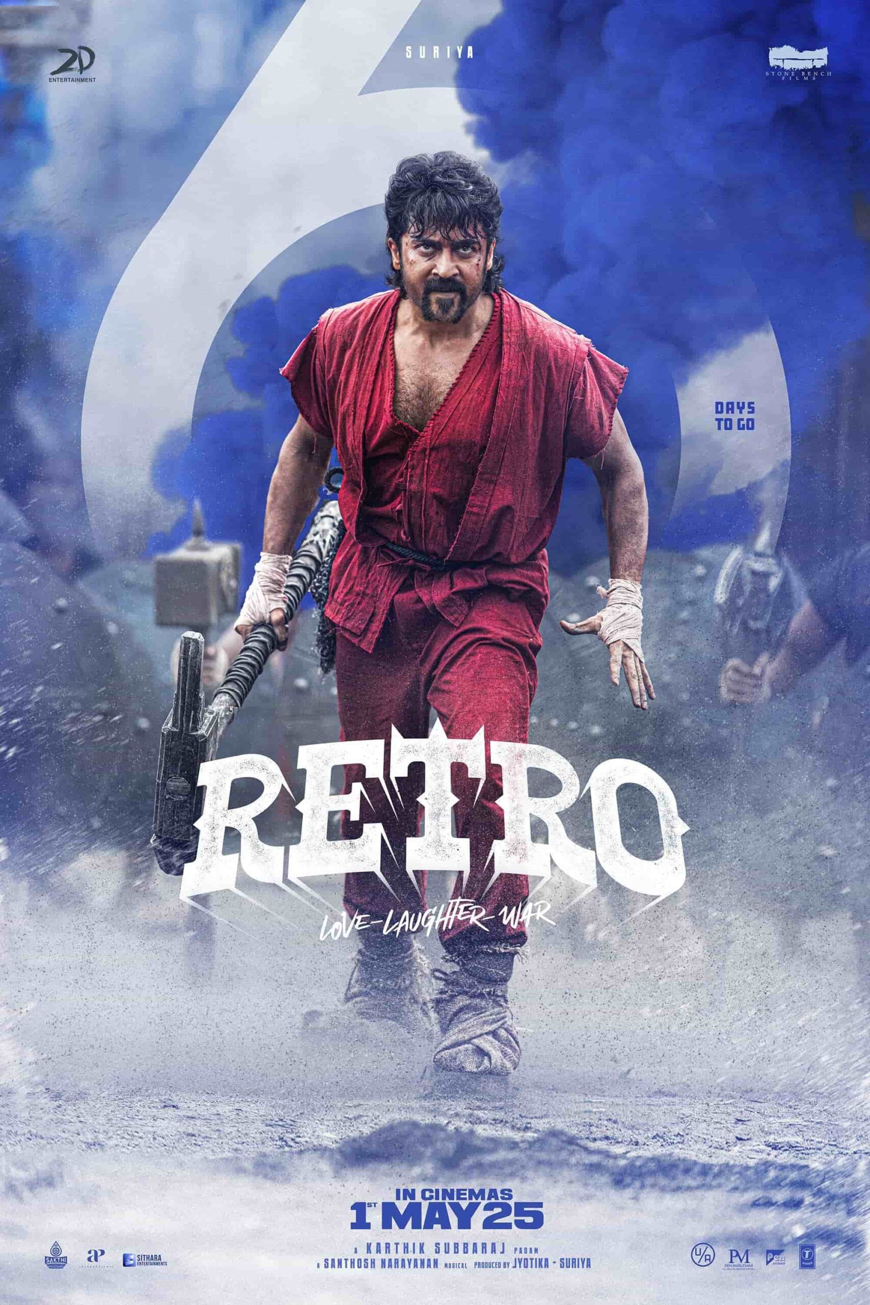 Retro (2025) Dual Audio [Hindi ORG DD5.1 + Tamil] WeB-DL 480p [500MB] | 720p [1.5GB] | 1080p [3.3GB] 2160p 4K