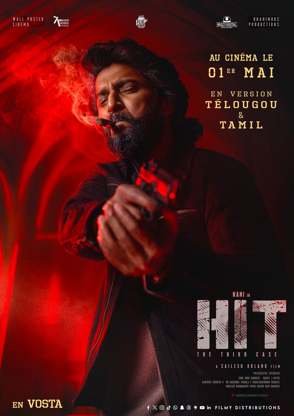 HIT: The Third Case (2025) HQ-HDRip ORG. Dual Audio [Hindi (ORG DD2.0) + Telugu (DD2.0)] Full Movie 480p, 720p & 1080p