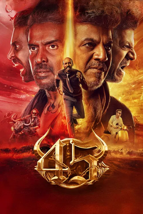 Download 45 (2025) Dual Audio [Hindi Clean + Kannada DD5.1] 480p [530MB] | 720p [1.5GB] | 1080p [2.8GB] WeB-DL